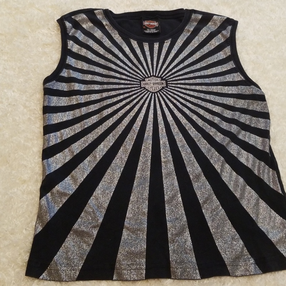 Harley Davidson Sleeveless Tshirt SZ XL
